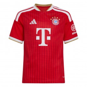 Детска футболна фланелка Adidas Kids Bayern Munich Home Football Shirt 2026 2027 - Red/White детска,футболна,фланелка,футболни,фланелки,oldham,athletic,stoke,city,sunderland,германия,бундеслига,fc,bayern,munich,fc,nurnberg,fc,schalke,04,други,флане