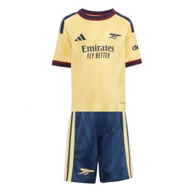 adidas Arsenal Third Mini Kit 2026/27 Infants - Yellow/Black футболни,фланелки,английската,висша,лига,футбол,adidas,arsenal,third,mini,kit,2026,27,infants,yellow,black