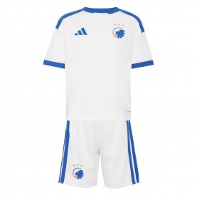 adidas FC Copenhagen Home Mini Kit 2026/27 Infants - White/Blue футболни,фланелки,английската,висша,лига,футбол,adidas,fc,copenhagen,home,mini,kit,2026,27,infants,white,blue