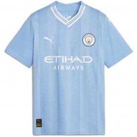 юношеска,футболна,фланелка,oldham,athletic,английската,висша,лига,manchester,city,детски,футболни,фланелки,puma,manchester,city,home,shirt,2023,2024,junior