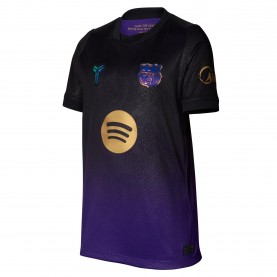 Юношеска футболна фланелка Nike FC Barcelona Away Shirt 2026/27 Juniors - Purple/Black юношеска,футболна,фланелка,футболни,фланелки,английската,висша,лига,испания,ла,лига,футбол,nike,fc,barcelona,away,shirt,2026,27,juniors,purple,black