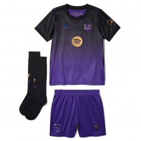 Nike FC Barcelona Away Mini Kit 2026/27 Infants - Purple/Black футболни,фланелки,английската,висша,лига,испания,ла,лига,футбол,nike,fc,barcelona,away,mini,kit,2026,27,infants,purple,black