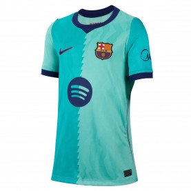 Футболна фланелка Nike Kids Barcelona Third 26/27 Short-Sleeve Dri-FIT Football Shirt - Blue/Red футболна,фланелка,детски,футболни,фланелки,футболни,фланелки,английската,висша,лига,испания,ла,лига,футбол,nike,kids,barcelona,third,26,27,short,sleeve,dri