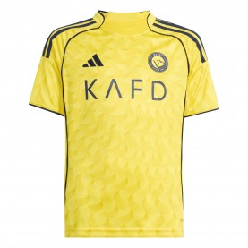 юношеска,футболна,фланелка,детски,облекла,adidas,al,nassr,home,shirt,2025,2026,juniors,yellow,blue