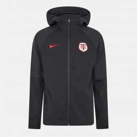 мъжки,суичър,мъжки,горнища,с,качулка,ръгби,облекла,nike,stade,toulousain,training,hoodie,mens,blk,uni,red
