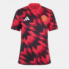 футболни,фланелки,английската,висша,лига,manchester,united,мъжки,тениски,облекла,с,футболна,тема,adidas,manchester,united,pre,match,shirt,2025,2026,adults,