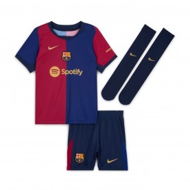 футболни,фланелки,испания,ла,лига,fc,barcelona,детски,футболни,фланелки,детски,облекла,nike,barcelona,home,minikit,2024,2025,infants,blue