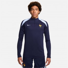 мъжки,горнища,с,цип,всички,футболни,облекла,nike,france,strike,drill,top,2024,adults,blue