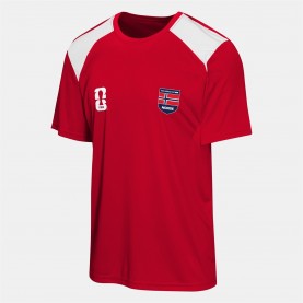 Тениска FIFA Men's International Licensed Short Sleeve T-Shirt - Red тениска,футболни,фланелки,национални,отбори,мъжки,горнища,размер+,мъжки,облекла,размер,облекла,с,футболна,тема,fifa,men's,international,licensed,short,slee