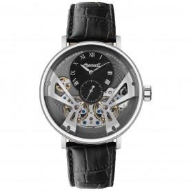 часовник,часовници,аксесоари,на,разпродажба,ingersoll,1892,the,tennessee,black,silver,watch,i13103,silver,grey,and,black