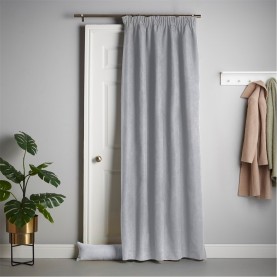 alan,symonds,velvet,chenille,pencil,pleat,thermal,door,curtain,silver
