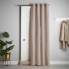 alan,symonds,velvet,chenille,ring,top,thermal,door,curtain,taupe