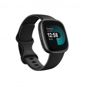 fitbit,versa,4,smartwatch,black,&amp;,graphite,electronics