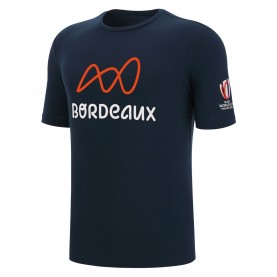 мъжка,тениска,ръгби,облекла,ръгби,фланелки,macron,rugby,world,cup,bordeaux,t,shirt,2022,2023,mens,navy