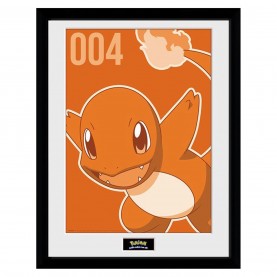 домашни,потреби,направи,си,сам,pokemon,pokemon,framed,print,charmander,mono,(30x40),merchandise