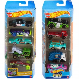 Hot Wheels Mattel Hot Wheels 5-Car Pack Assortment - Merchandise подаръци,и,играчки,игри,и,технологии,всички,игри,и,играчки,коледни,джунджурии,hot,wheels,mattel,hot,wheels,5,car,pack,assortment,merchandise