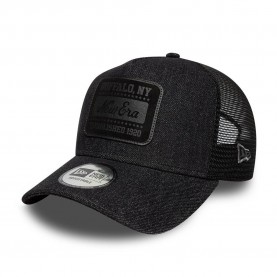 Шапка New Era Patch Adjustable Trucker Cap - NE Black Denim шапка,всички,шапки,new,era,patch,adjustable,trucker,cap,ne,black,denim