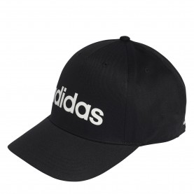Бейзболна шапка adidas Linear Baseball Cap - Black/White бейзболна,шапка,всички,шапки,adidas,linear,baseball,cap,black,white