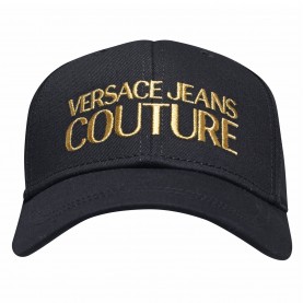 шапка,ръкавици,шапки,и,шалове,versace,jeans,couture,classic,logo,cap,black,g89