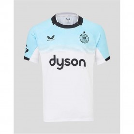 Футболна фланелка Castore Mens Bath Rugby Away Shirt 26/27 - White/Summer футболна,фланелка,мъжки,блузи,с,яка,мъжки,потници,ръгби,castore,mens,bath,rugby,away,shirt,26,27,white,summer