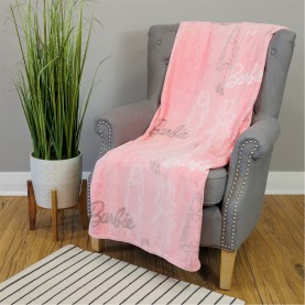 Barbie Barbie Fleece Blanket - Multi подаръци,и,играчки,домашни,потреби,спално,бельо,и,комплекти,barbie,barbie,fleece,blanket,multi