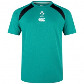 Тениска Canterbury Canterbury Ireland IRFU Elite Training T-shirt Senior - Green тениска,мъжки,тениски,ръгби,облекла,ръгби,фланелки,ръгби,union,international,фланелки,australia,rugby,union,фланелки,france,rugby,union,фланелки,italy,rugb