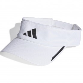 Козирка adidas Aeroready 3 Stripes Performance Visor - Wht/Reflective козирка,всички,шапки,adidas,aeroready,3,stripes,performance,visor,wht,reflective
