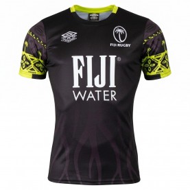 Umbro Mens Fiji Pre-Match Rugby Shirt 2026 - Black мъжки,блузи,с,яка,мъжки,тениски,мъжки,потници,ръгби,фланелки,umbro,mens,fiji,pre,match,rugby,shirt,2026,black