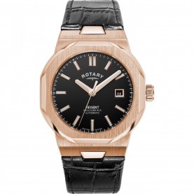 часовник,часовници,аксесоари,на,разпродажба,rotary,mens,rotary,regent,automatic,automatic,watch,rose,gold,and,black