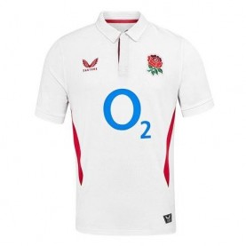 Юношеска футболна фланелка Castore England Rugby Home Classic Shirt 2025 Juniors - White/Red юношеска,футболна,фланелка,ръгби,фланелки,castore,england,rugby,home,classic,shirt,2025,juniors,white,red