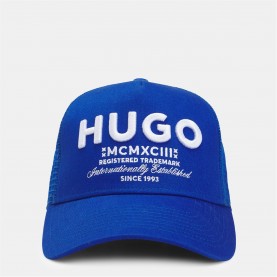 Шапка Hugo Men's Merk Trucker Cap - Blue 493 шапка,плажни,шапки,мъжки,шапки,и,ръкавици,hugo,men's,merk,trucker,cap,blue,493