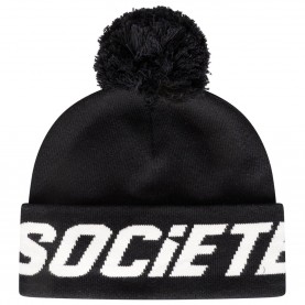 Шапка Societe Noir Mens Logo Beanie - Black/White шапка,всички,шапки,зимни,аксесоари,мъжки,шапки,и,ръкавици,societe,noir,men,s,logo,beanie,black,white