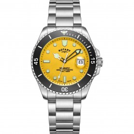 часовници,аксесоари,на,разпродажба,rotary,mens,rotary,yellow,and,silver,seamatic,gb05430,27,silver,and,yellow