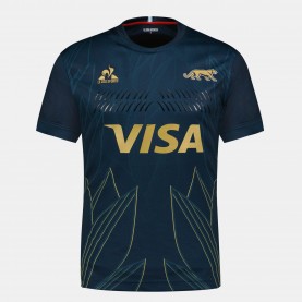 Le Coq Sportif Argentina PUMAS 2024 Alternate Shirt Mens - Navy/Gold ръгби,фланелки,ръгби,le,coq,sportif,argentina,pumas,2024,alternate,shirt,mens,navy,gold