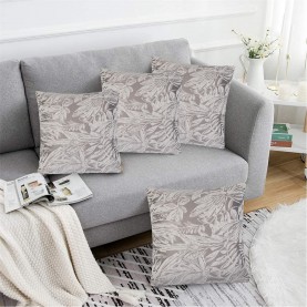 подаръци,и,играчки,alan,symonds,botanic,floral,soft,chenille,cushion,set,of,4,silver