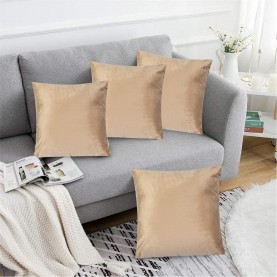 подаръци,и,играчки,alan,symonds,plain,velvet,cushion,set,of,4,cream
