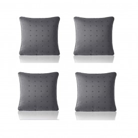 Alan Symonds Semi Plain Dobby Square Geometric Woven Jacquard C - Charcoal подаръци,и,играчки,alan,symonds,semi,plain,dobby,square,geometric,woven,jacquard,c,charcoal
