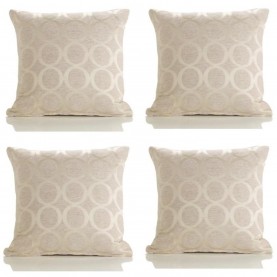 подаръци,и,играчки,alan,symonds,geometric,o,chenille,cushion,set,of,4,cream