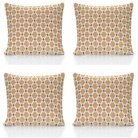 подаръци,и,играчки,alan,symonds,berkeley,geometric,chenille,cushion,set,of,4,gold