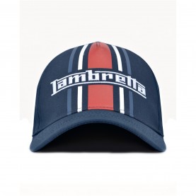 Шапка Lambretta Lambretta Stripe Cap Sn63 - Navy шапка,всички,шапки,плажни,шапки,аксесоари,на,разпродажба,lambretta,lambretta,stripe,cap,sn63,navy