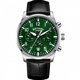 часовник,часовници,аксесоари,на,разпродажба,rotary,mens,rotary,gs,pilot,d,chronograph,watch,silver,green,and,black