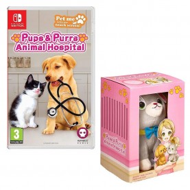 Numskull Pups and Purrs Animal Hospital + CAT Plush - Nintendo Switch numskull,pups,and,purrs,animal,hospital,cat,plush,nintendo,switch