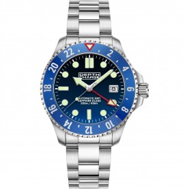 бижутерия,мъжки,летен,каталог,аксесоари,на,разпродажба,depth,charge,charge,stainless,steel,blue,dial,dive,watch,silver,and,blue