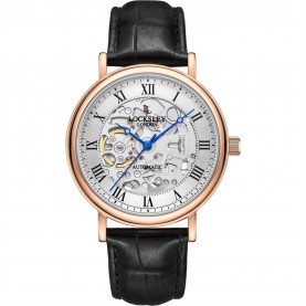 часовник,часовници,аксесоари,на,разпродажба,locksley,london,automatic,locksley,london,ss,watch,rose,silver,and,black