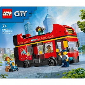 lego,lego,60407,red,double,decker,sightseeing,bus,merchandise