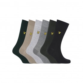 чорапи,на,разпродажба,всички,чорапи,аксесоари,на,разпродажба,lyle,and,scott,6pc,drs,scks,sn99,multicolour