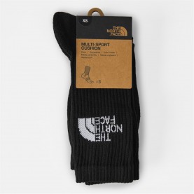 чорапи,the,north,face,north,face,multi,sport,cush,crew,sock,3p,tnf,b,tnf,black,jk3