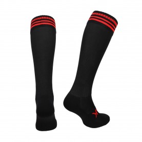 Юношески чорапи ATAK Sports ATAK Bars Socks Junior - Black/Red юношески,чорапи,детски,чорапи,всички,чорапи,спортни,чорапи,всички,чорапи,детски,чорапи,atak,sports,atak,bars,socks,junior,black,red