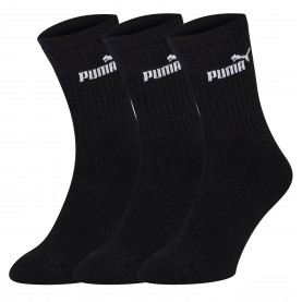 Мъжки чорапи Puma 3 Pack Crew Socks Mens - Black мъжки,чорапи,чорапи,за,училище,мъжки,чорапи,puma,3,pack,crew,socks,mens,black