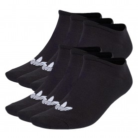 Чорапи adidas Originals Trefoil Liner 6 Trainer Socks - Black чорапи,чорапи,на,разпродажба,всички,чорапи,аксесоари,на,разпродажба,мъжки,чорапи,дамски,чорапи,adidas,originals,trefoil,liner,6,trainer,socks,black